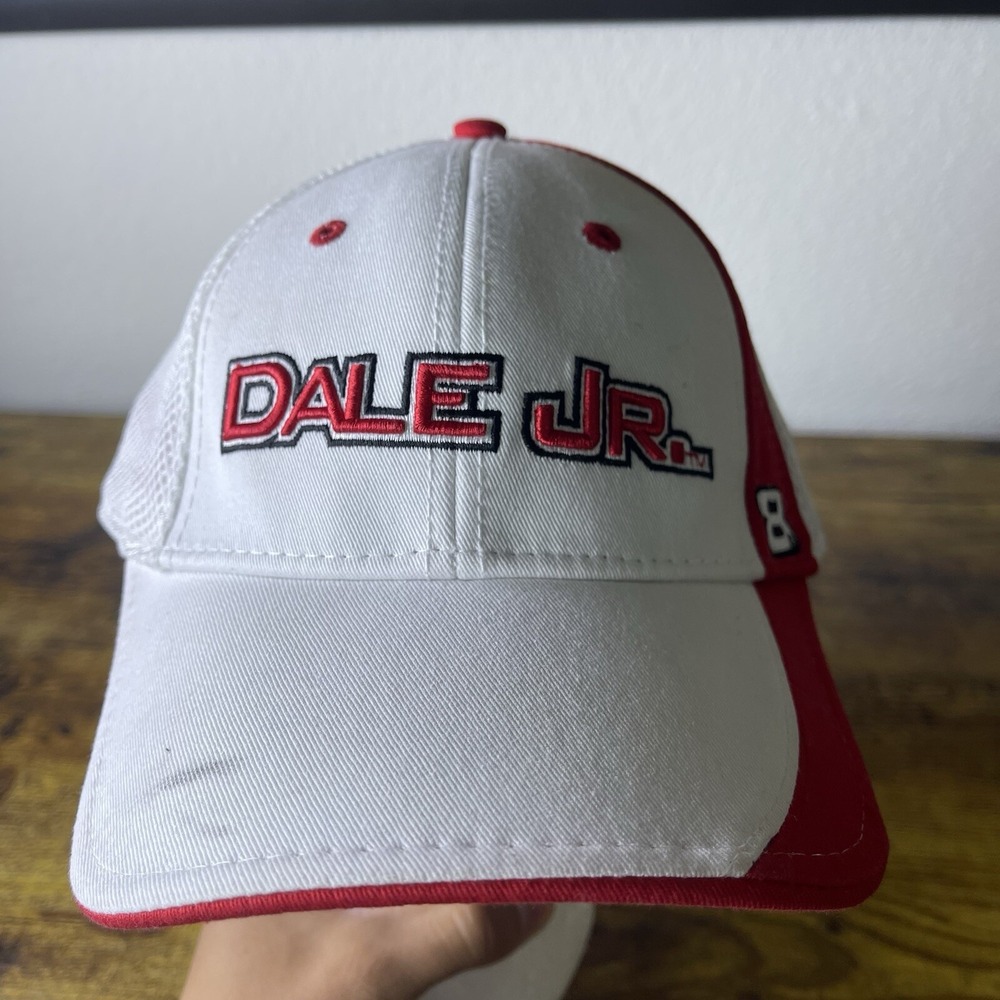 Vtg Dale Earnhardt Jr. #8 Budweiser NASCAR Baseball Mens Hat Cap